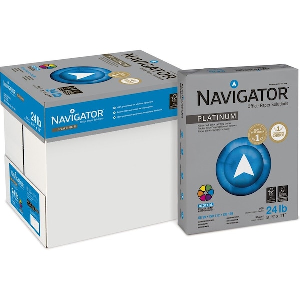 Navigator Paper, 24#, 8.5X11, Premium Pk SNANPL1124 - main